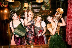 Musikantenstadl - Women in Dirndl playing Instruments, Fine Art Photography 2015