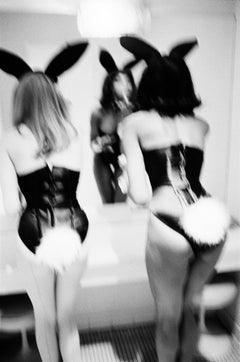 Playboy Bunnies, New York, Celebrity, black and white photography, nude