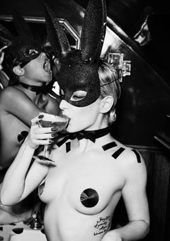 Playboy Bunny - model with mask