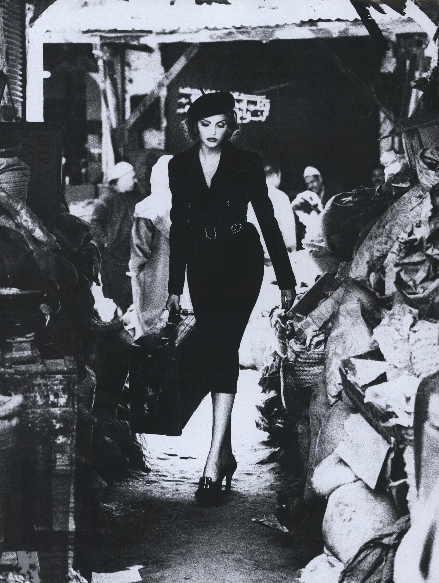 Ellen von Unwerth Portrait Photograph - "Souk", Nadja Auermann