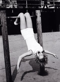 Upside down, Drew Barrymore for Vogue US, Coney Island