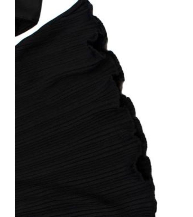 Ellery Black Arcade fluted-cuff zipped top For Sale 4