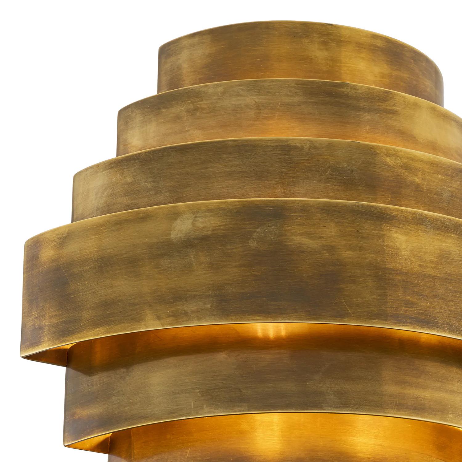 Hand-Crafted Ellias High Large Wall Lamp For Sale