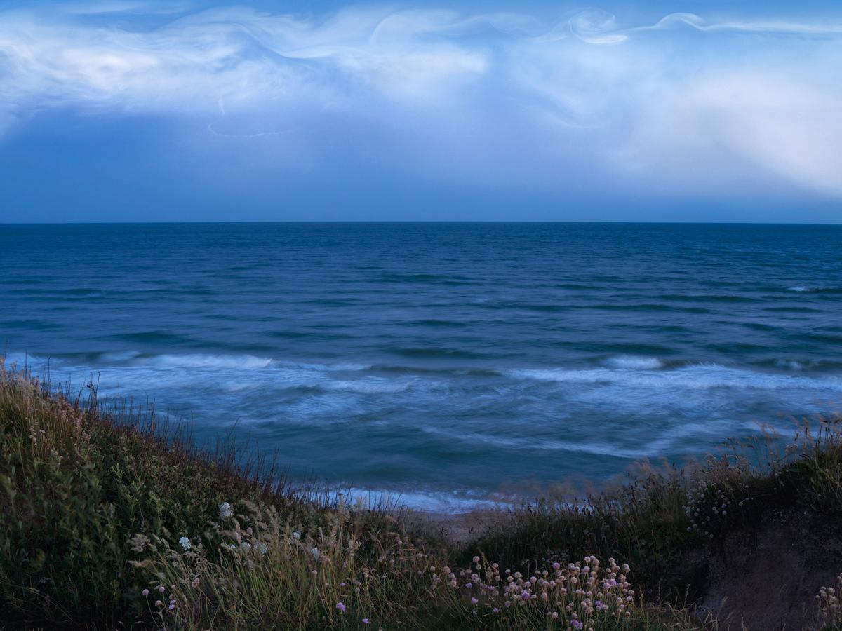 Ebb 
Flow 7, 2025 - Küstenbrise Dorset Cornish Landschaft Küste Blaues Meer