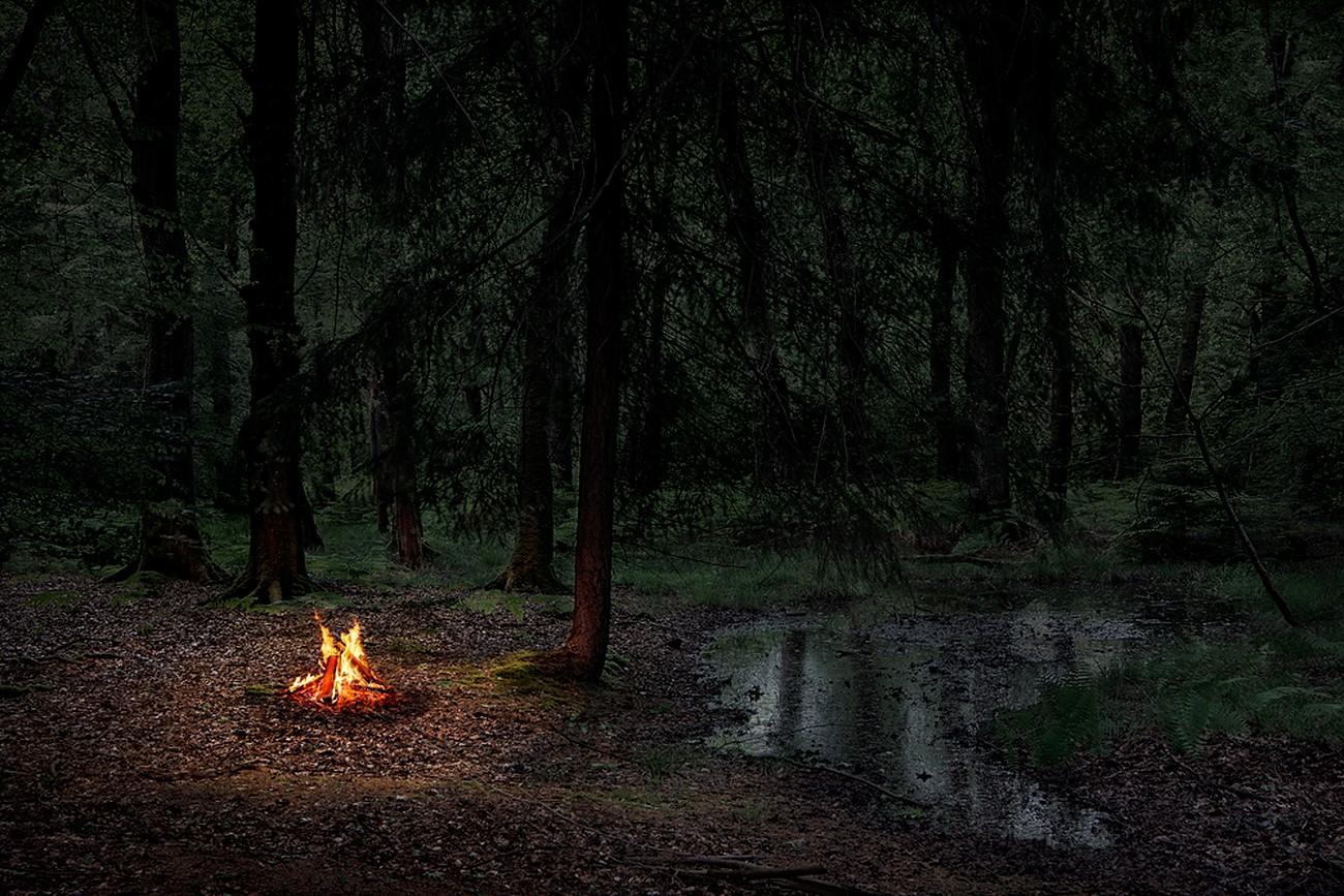 Fires 2 – Ellie Davies, Landschaft, zeitgenössische Fotografie, Natur