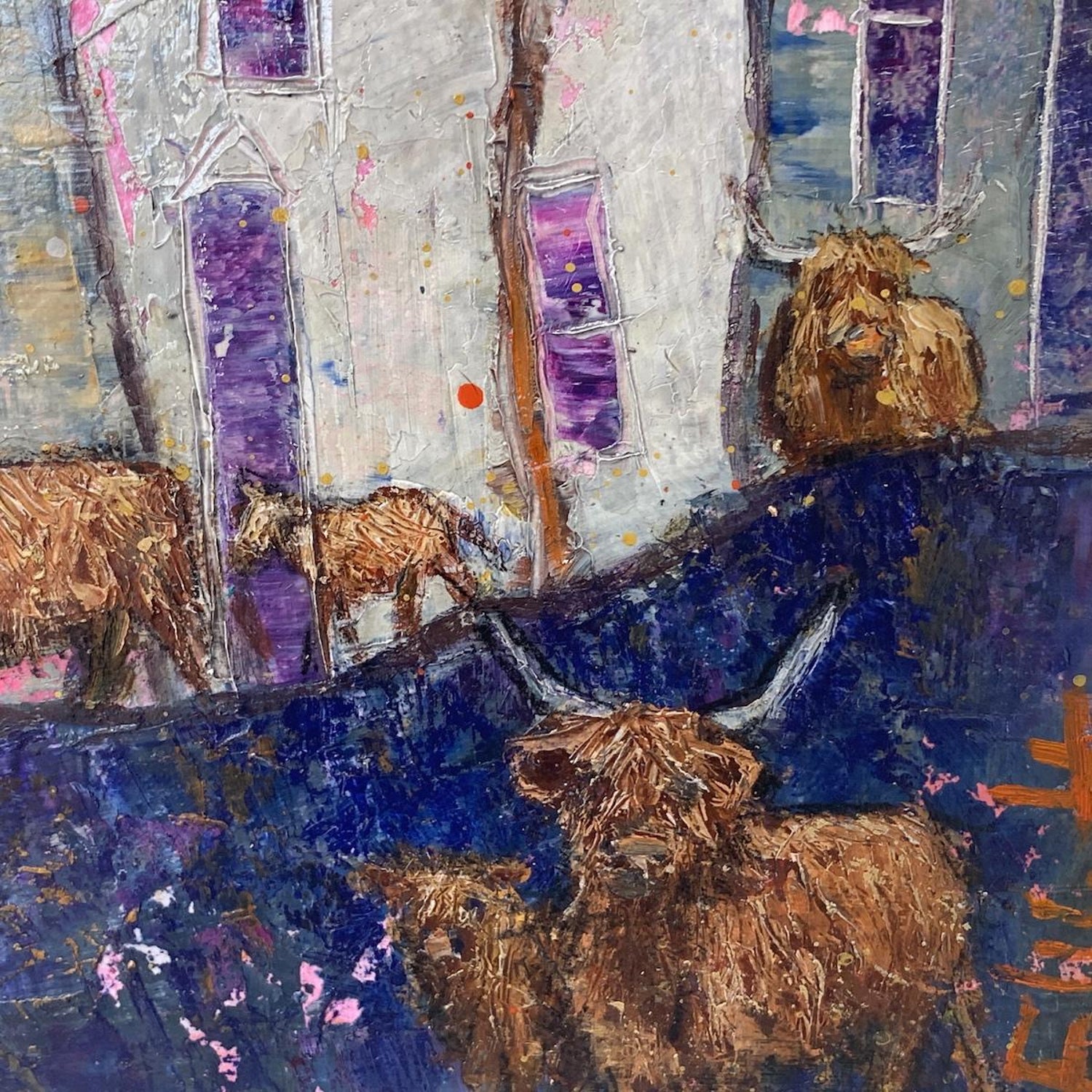 Ellie Hesse Highlands In The Lowlands Contemporary Colourful
