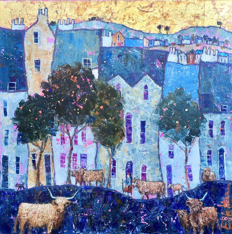 Ellie Hesse Highlands In The Lowlands Contemporary Colourful