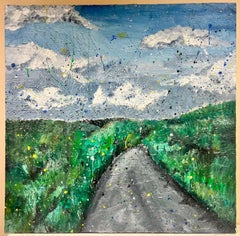 Contemporary British Cornish Coastal Track Landscape