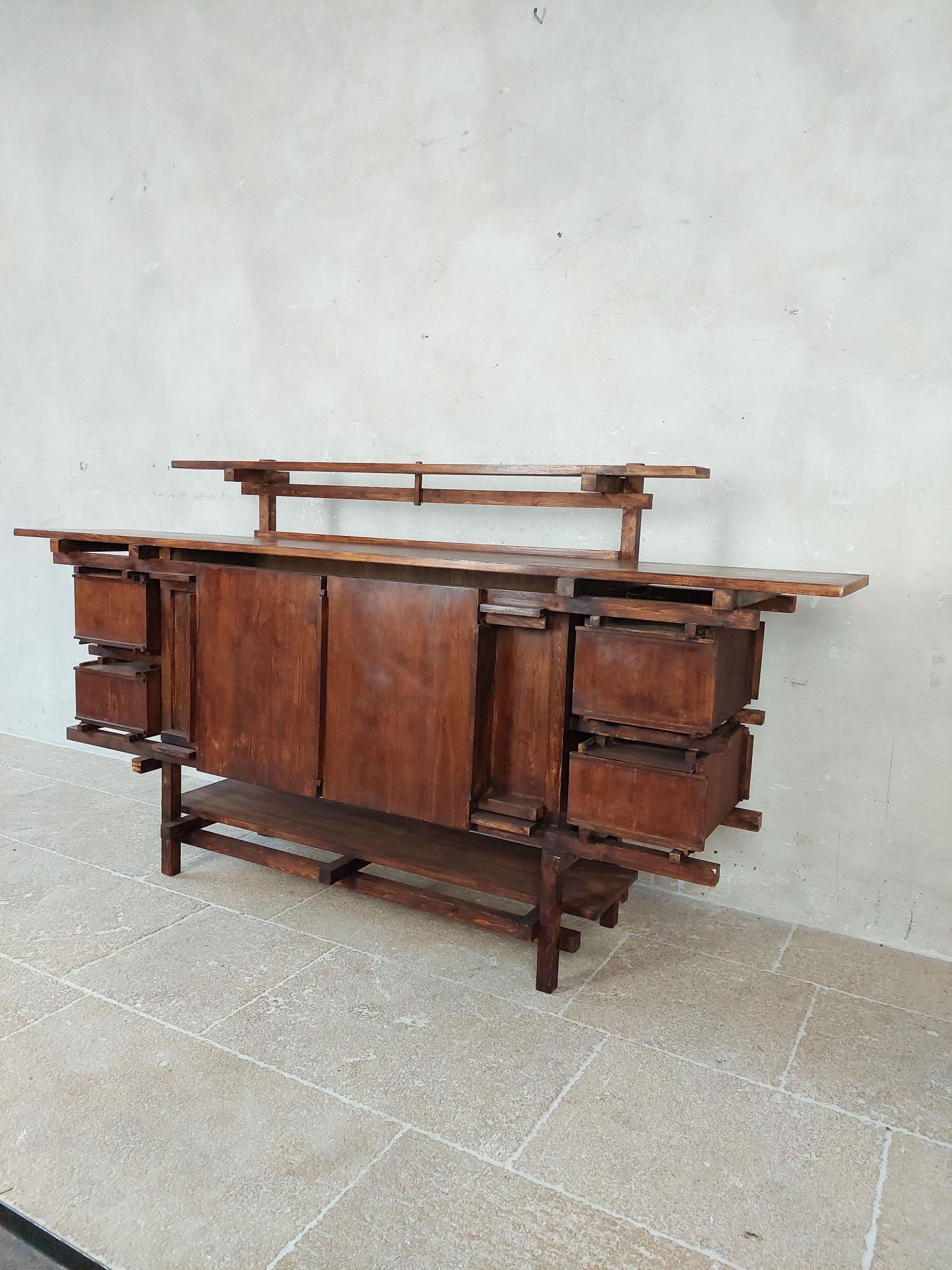 Dutch Elling buffet after the original from 1919, designed by Gerrit Rietveld For Sale