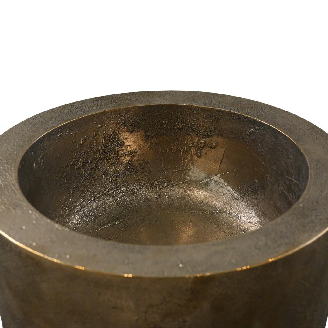 Moderno Elliot Bergman - Cilindro scultoreo in bronzo in vendita