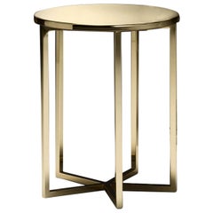 Table d'appoint Elliot en or