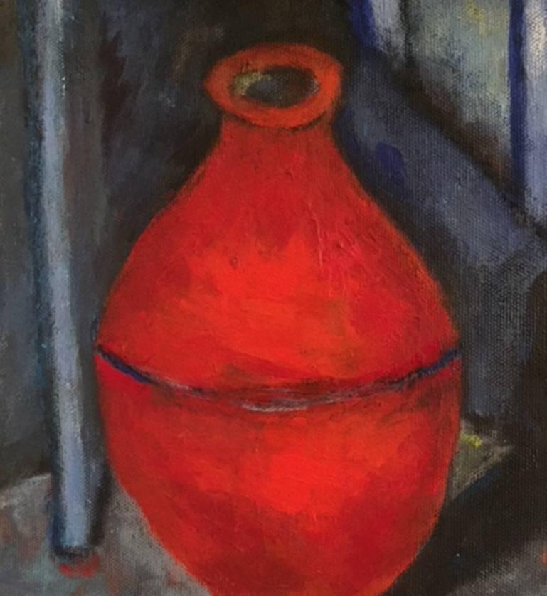 Una scena ad Asprovalta - Painting di Elliot Gordon