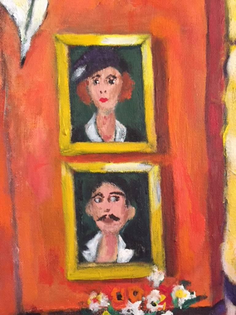 Mr. und Mrs. – Painting von Elliot Gordon