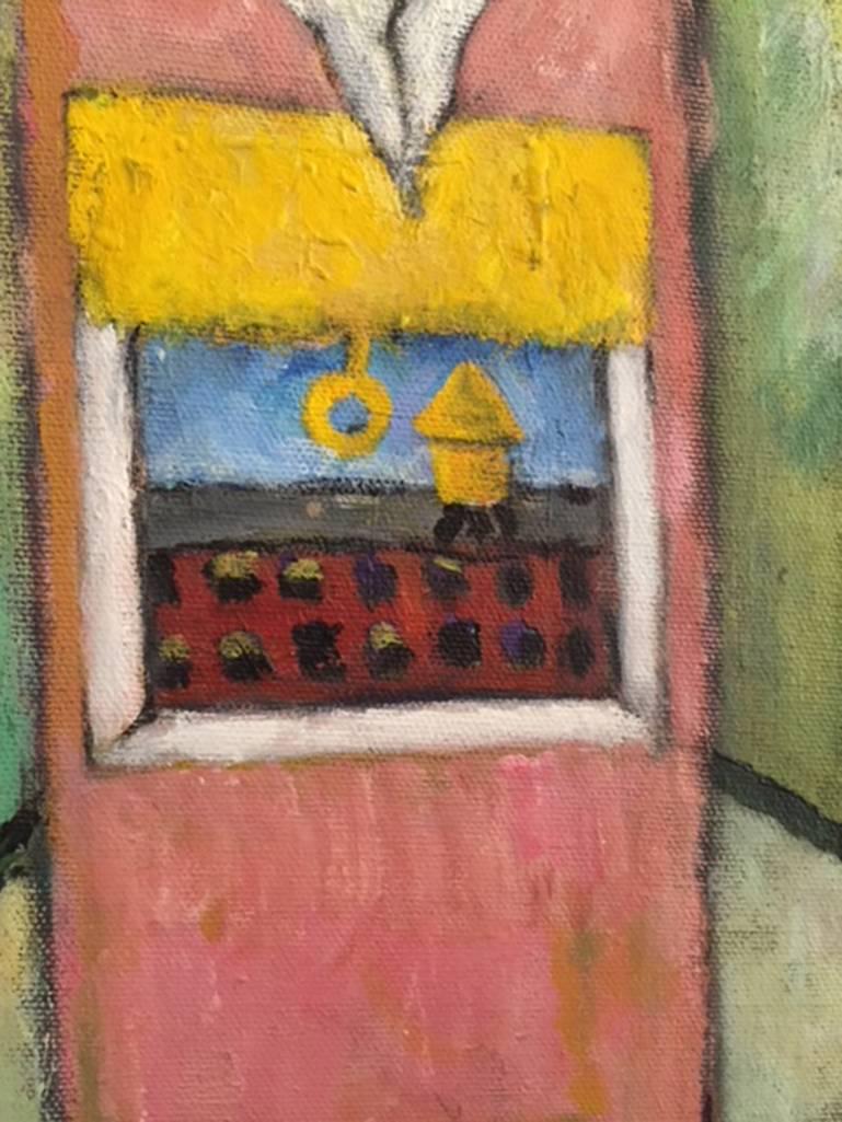 Il signore e la signora - Painting Contemporaneo di Elliot Gordon