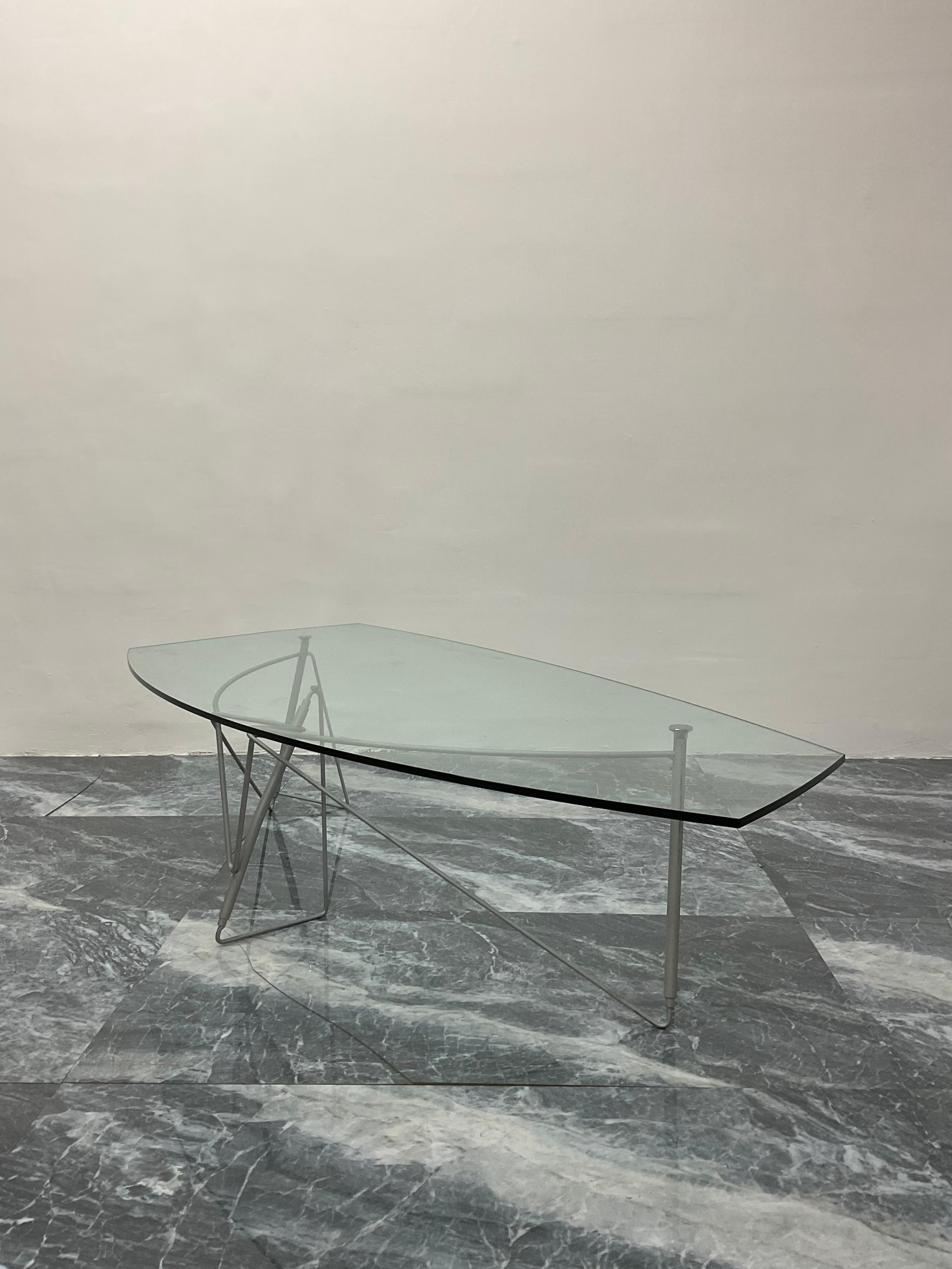 Table basse café Betsy d'Elizabeth Littmann pour Driade, 1992 Bon état - En vente à Miami, FL
