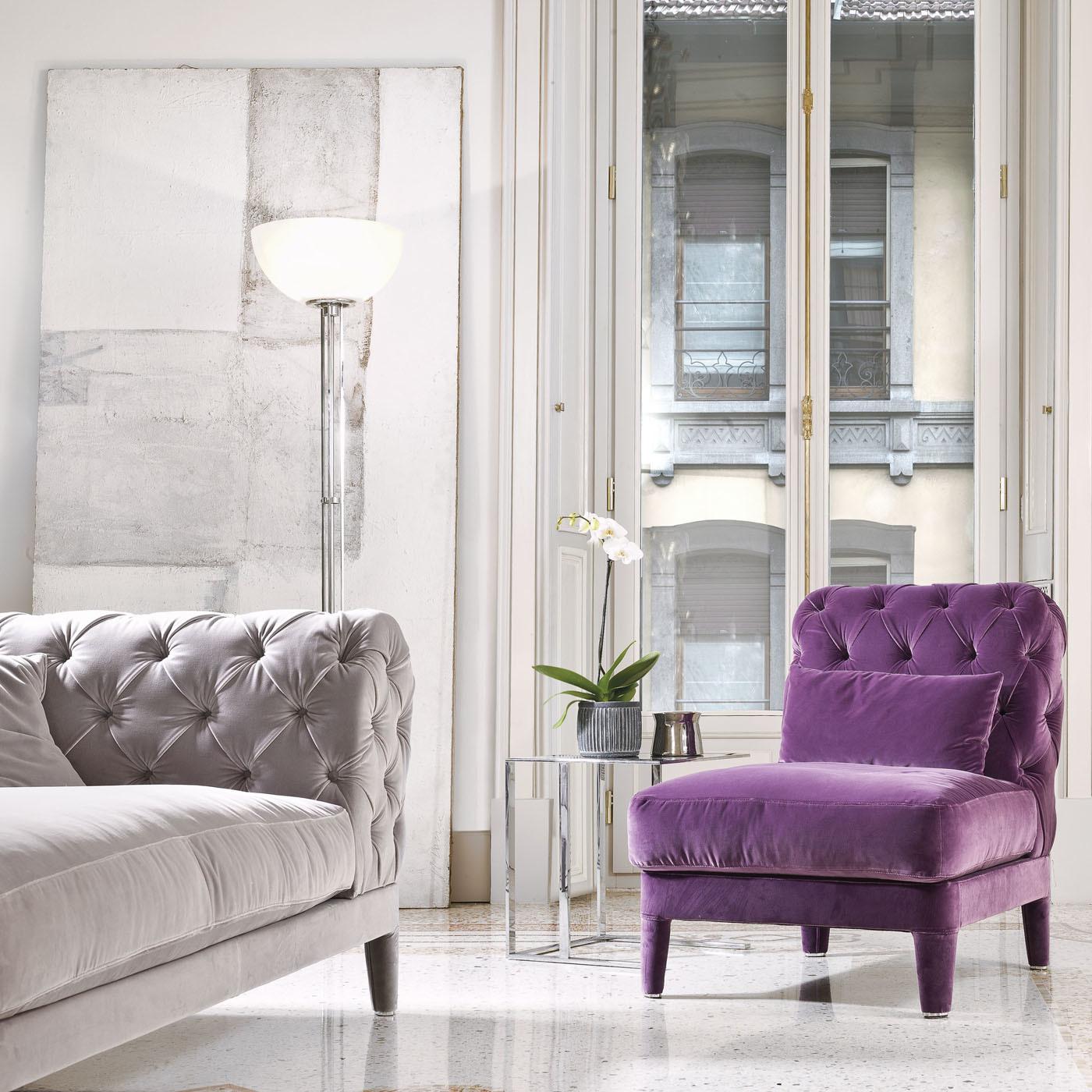 italien Chaise Elliot Magenta