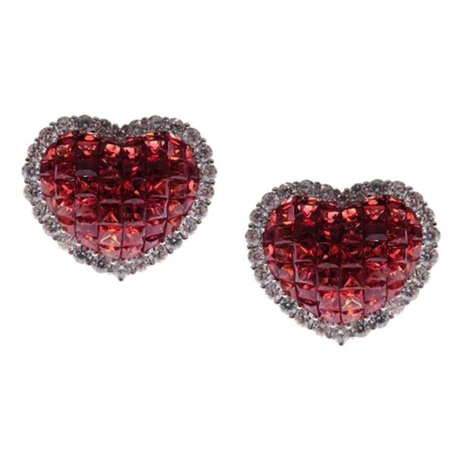 Women's Elliot's Diamond Earrings and Ring set For Sale