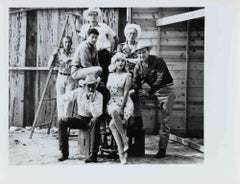 Retrato del reparto de *The Misfits*, Nevada, 1960-1961 - Años 70