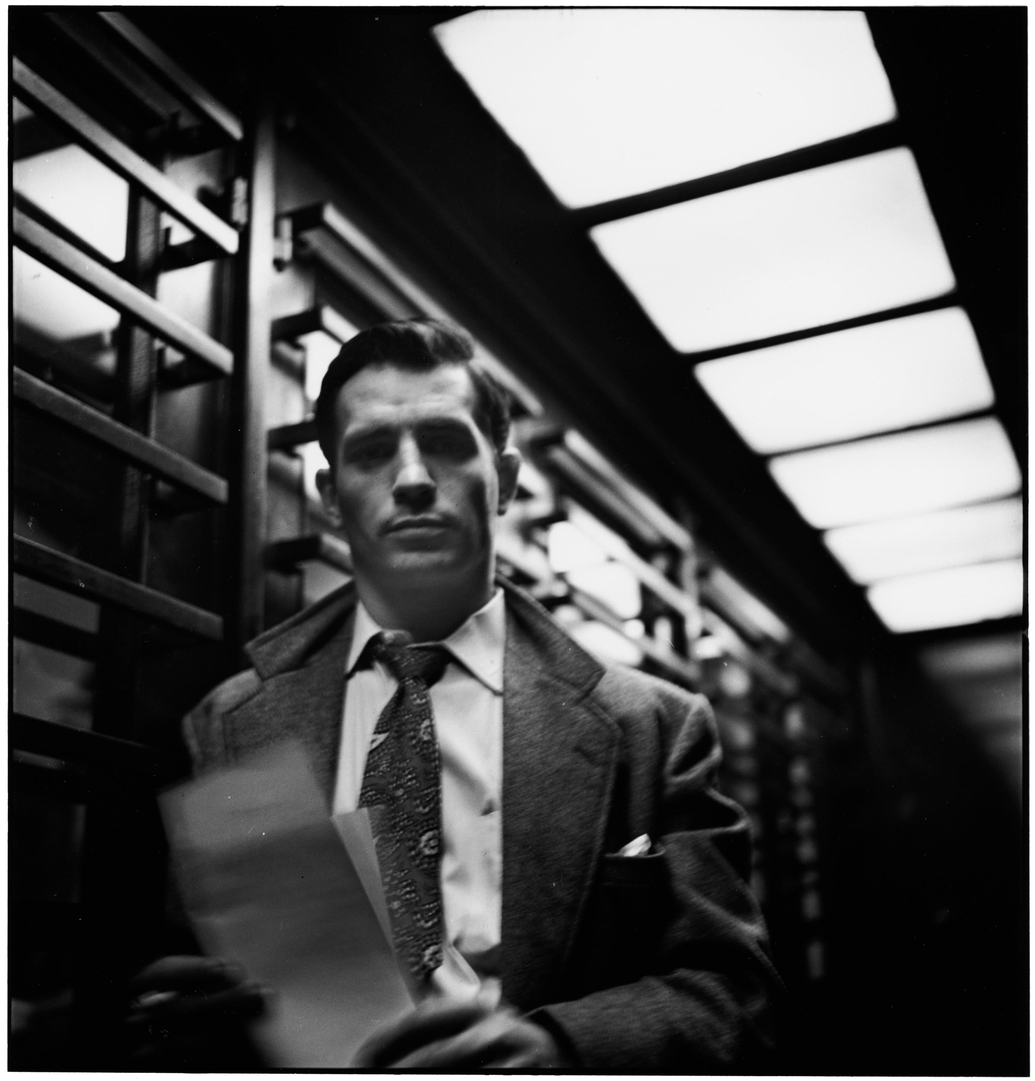Jack Kerouac, New York City, 1953 - Elliott Erwitt (Black and White Photography)