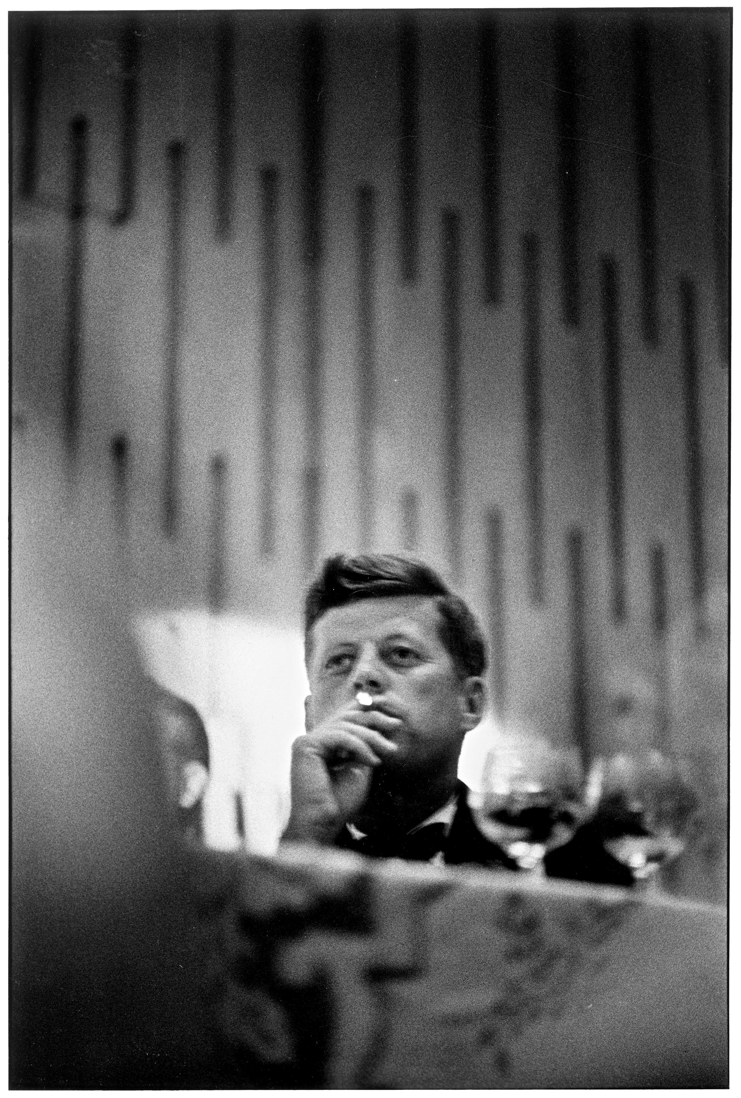 John F. Kennedy, Los Angeles, California, 1960  - Elliott Erwitt 