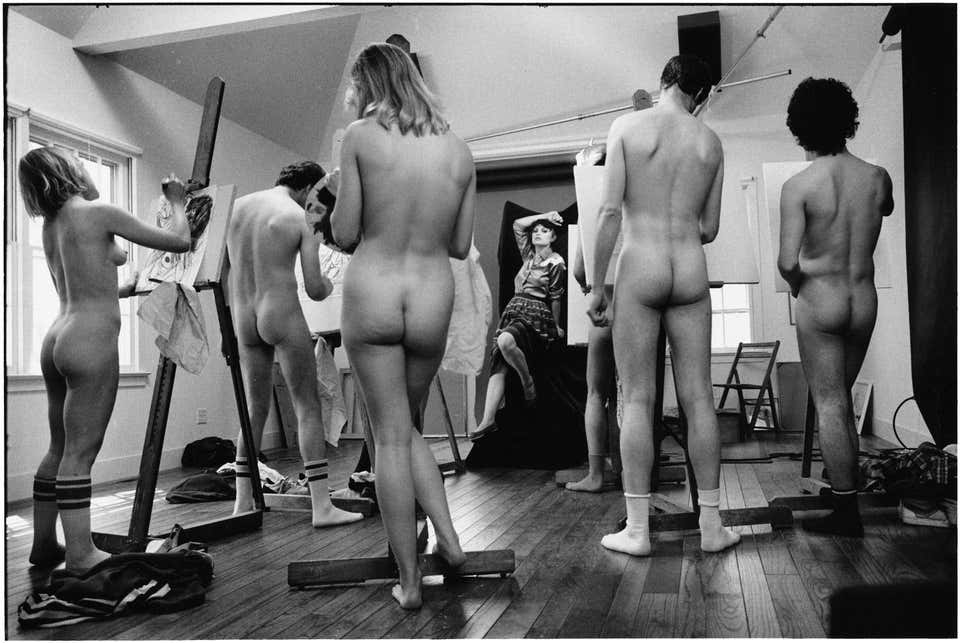 Nude Artist’s Life Drawing, New York