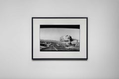 Steam Train Press, Wyoming, 1954 - Elliott Erwitt (Black and White Photography)