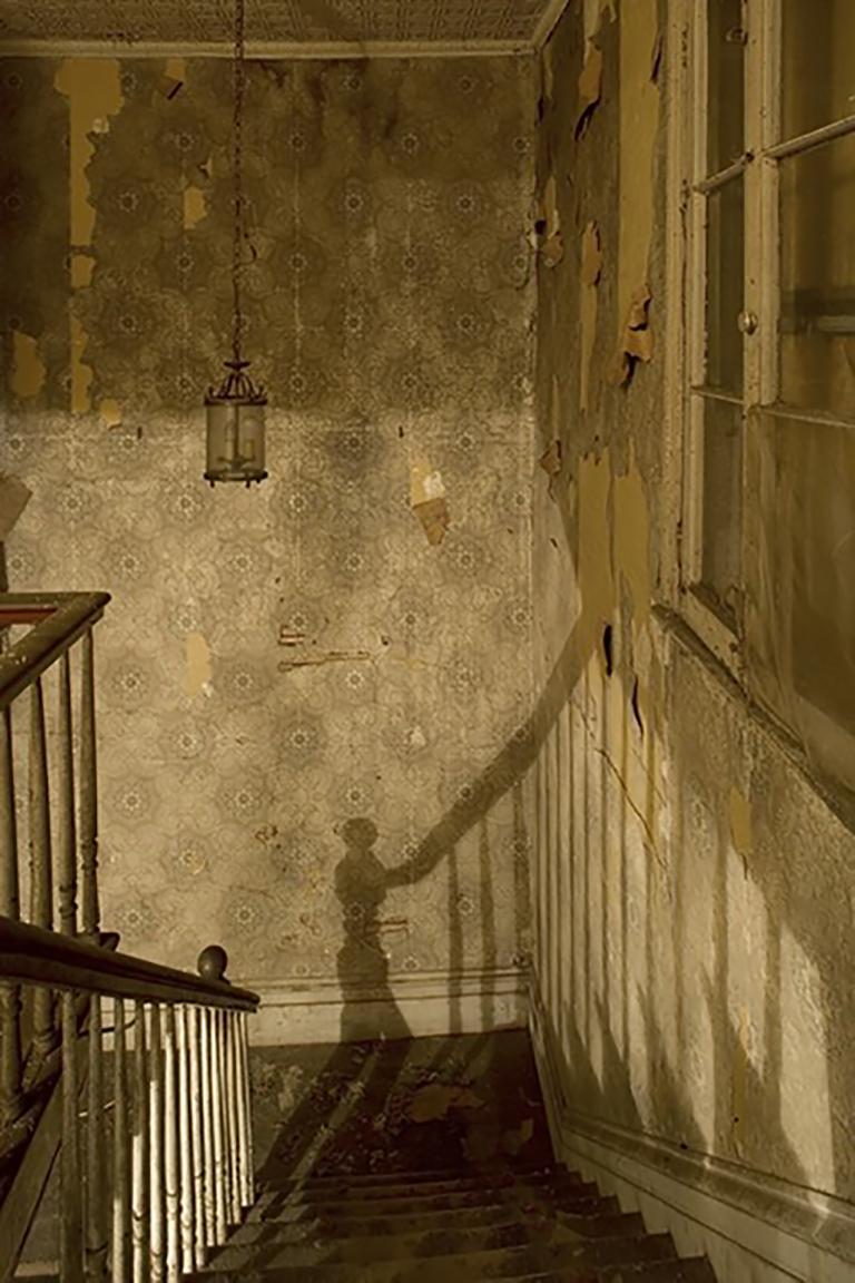 Elliott Kaufman Figurative Photograph - Bredt House Staircase, Staten Island, NY (Interior Photo of Historic Home)