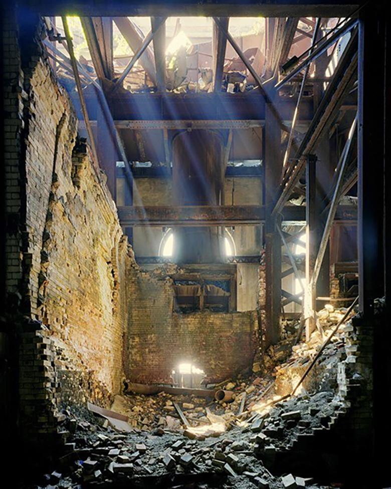Elliott Kaufman Still-Life Photograph - Glendale Power Station (Contemporary Photograph of an Abandoned Interior) 