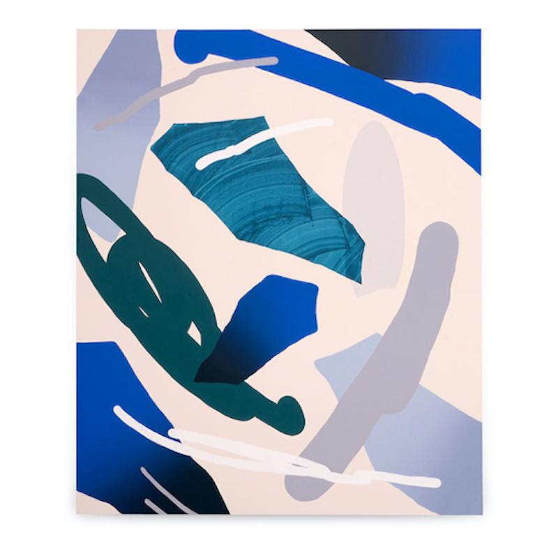 Euphoria Blue 7 - Painting by Elliott Routledge