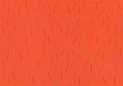 "Eleven Thirteen, (série Dancing Line) Elliott Thompson, œuvre Color Field