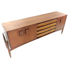 Elliotts of Newbury Rosewood and Teak Midcentury Sideboard 1960s Vintage