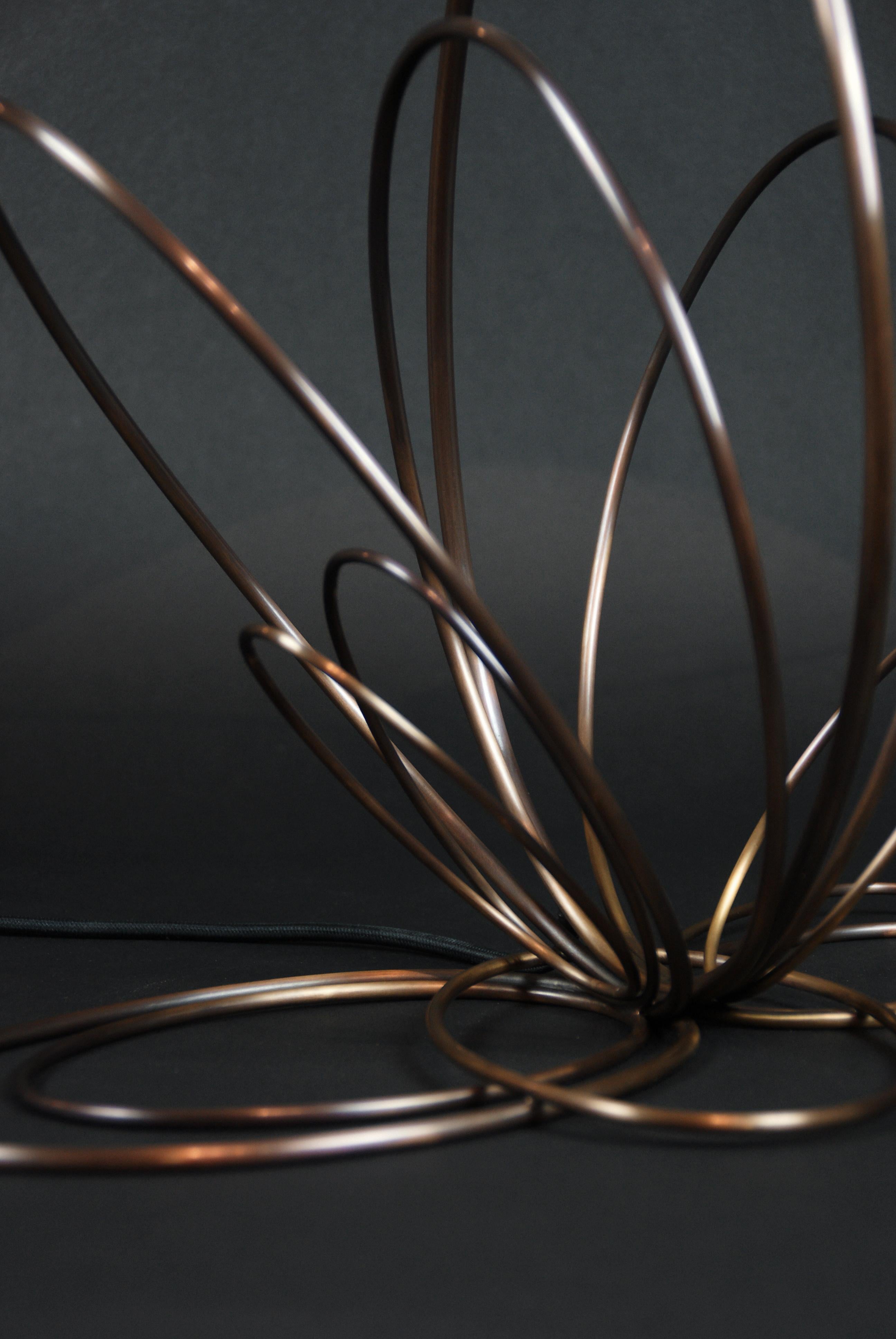 Postmoderne Lampe de table Ellipse 3 par Atelier Demichelis en vente