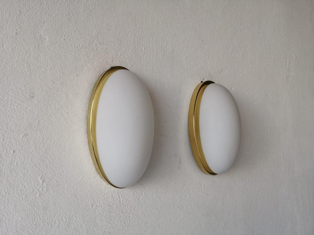 Ellipse Design Pair of Sconces Model 3683 by Limburg, 1980s, Germany 5