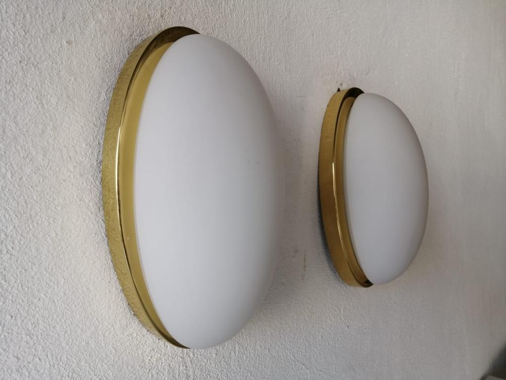 Ellipse Design Pair of Sconces Model 3683 by Limburg, 1980s, Germany 1