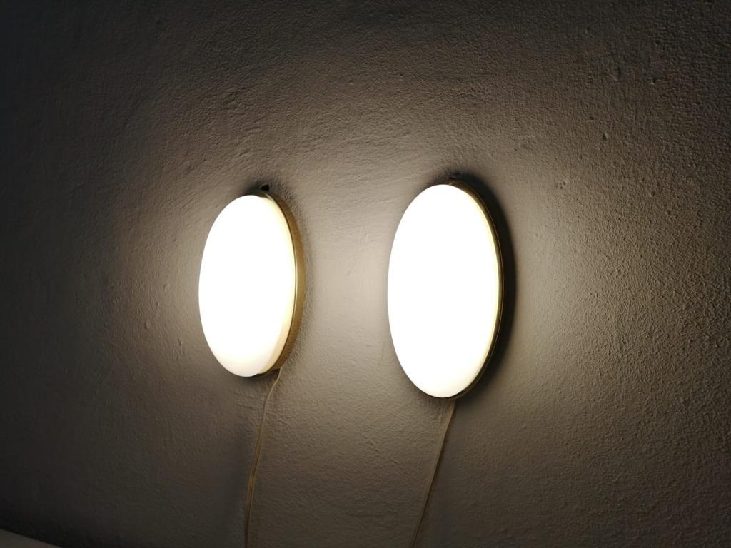 Ellipse Design Pair of Sconces Model 3683 by Limburg, 1980s, Germany 3