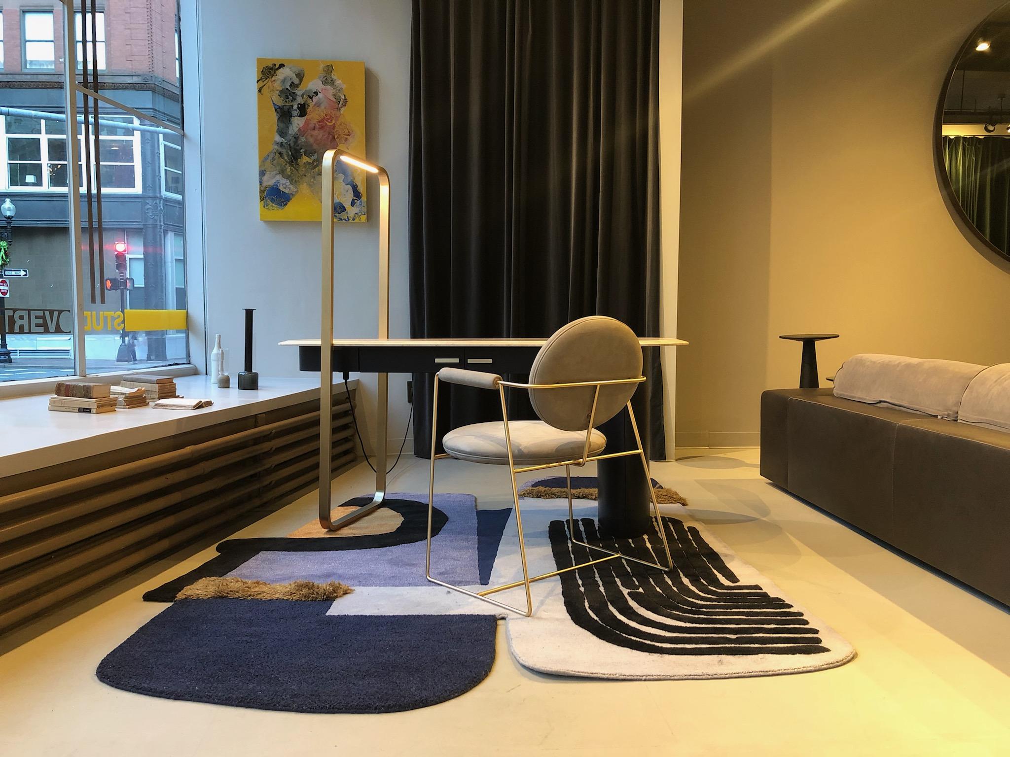 XXI secolo e contemporaneo Scrivania Ellipse Light Up di Federico Peri per Baxter in vendita