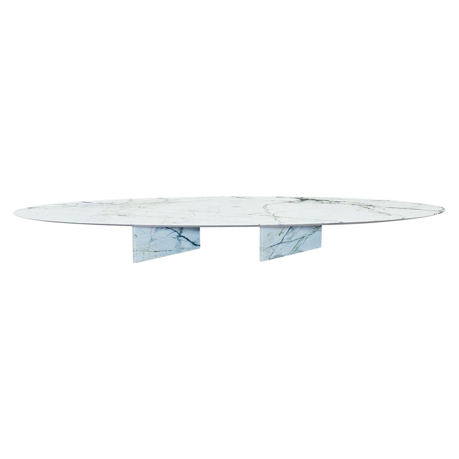 Niedriger Ellipsentisch von Jeroen Thys Van Den Audenaerde im Angebot