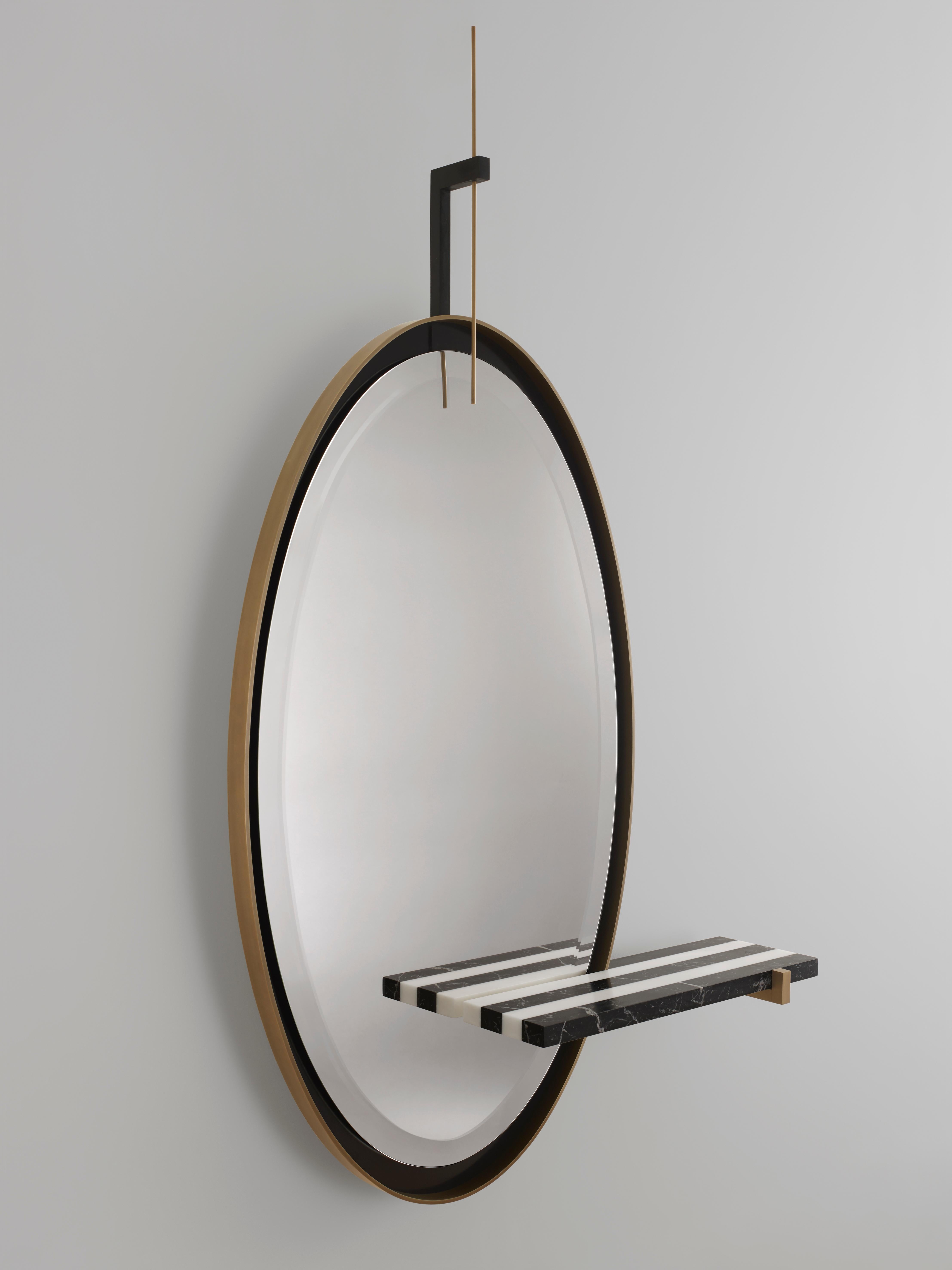 Ellipse Mirror In New Condition For Sale In Paris, FR