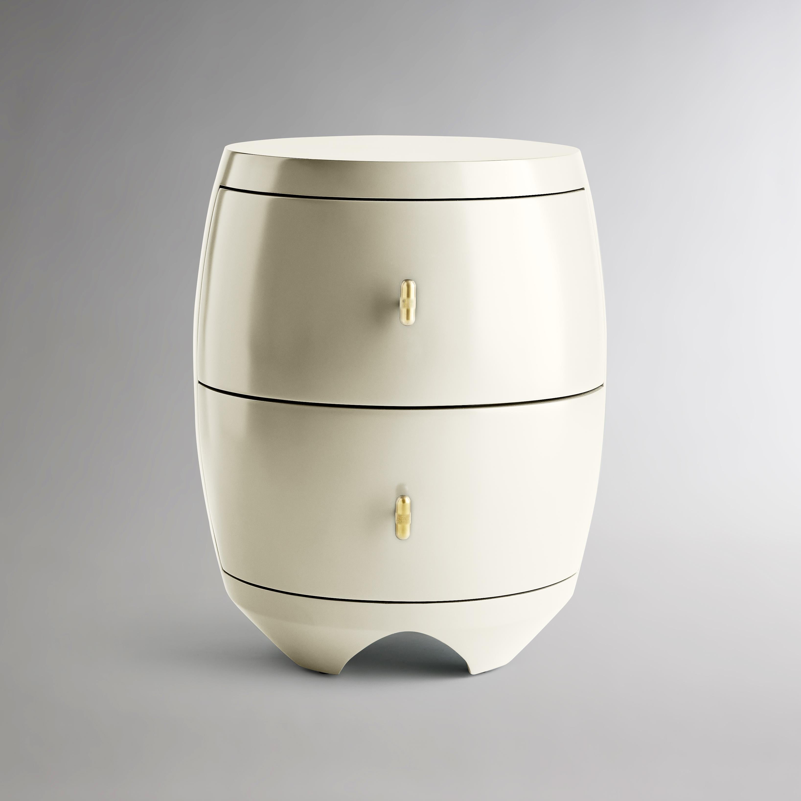Asiatique Table d'appoint Ellipse en vente
