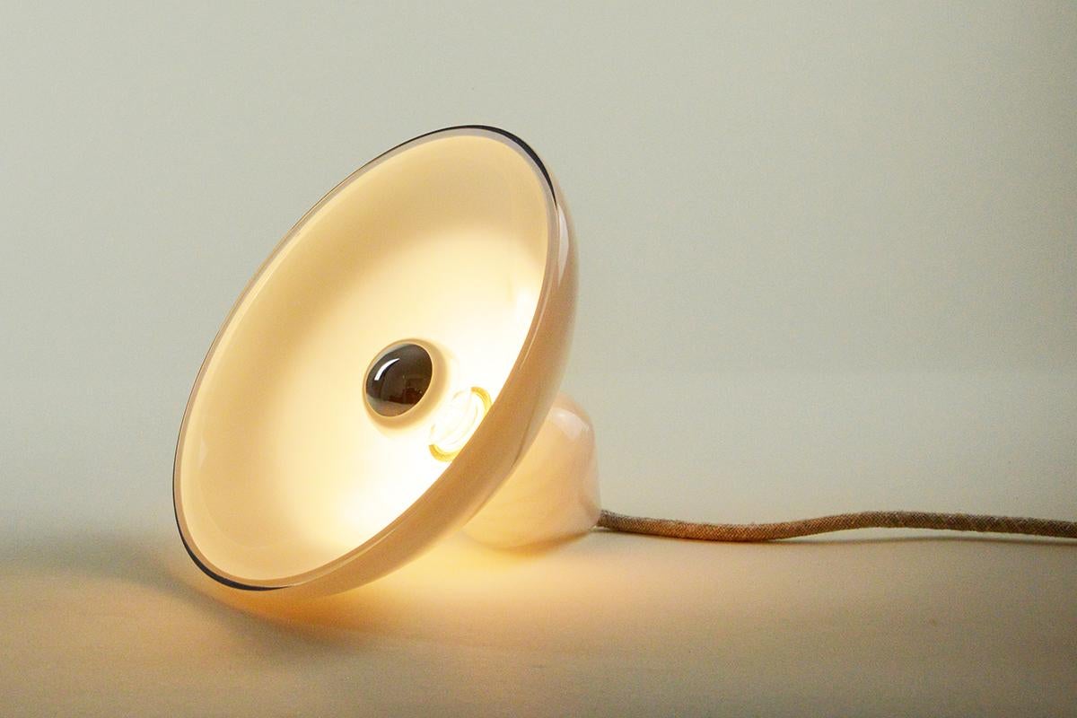 Modern Ellipse Table Lamp by Atelier George For Sale