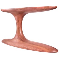 "Elliptical Console" by Studio Craft Artist Adam Zimmerman.