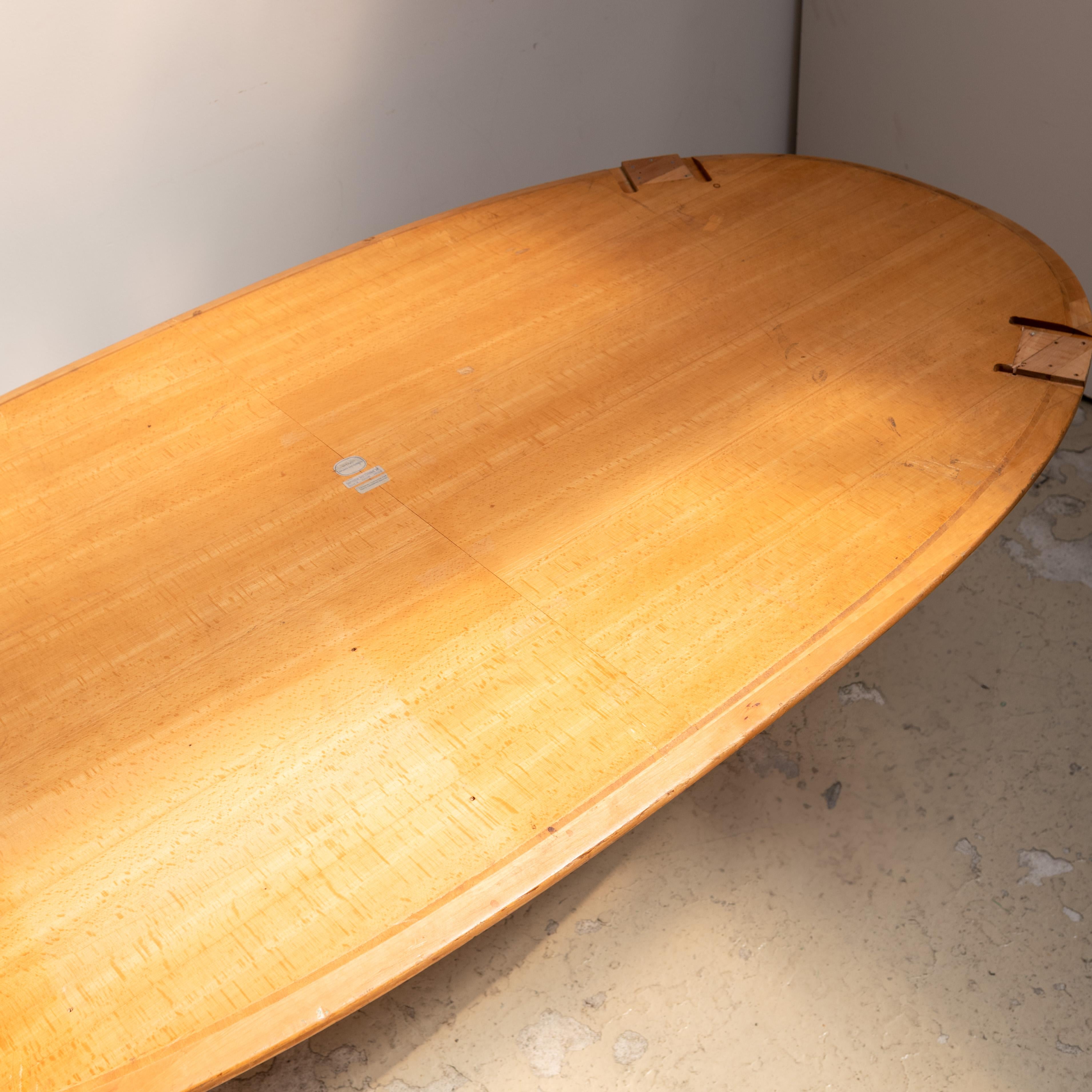 Elliptical Dining Table by Piet Hein & Bruno Mathsson, 1990s For Sale 5