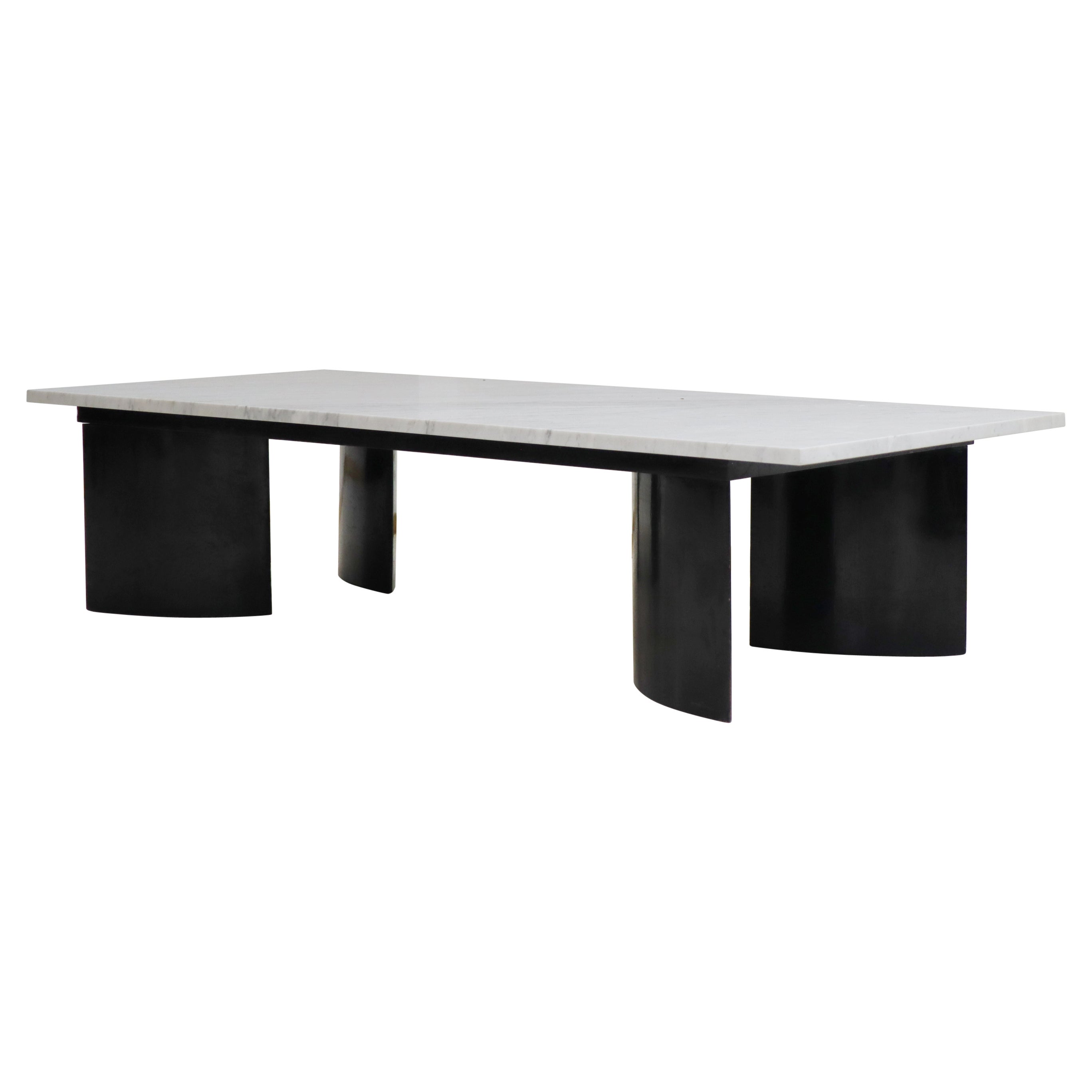 Elliptical Feet Coffee Table by Joaquim Tenreiro