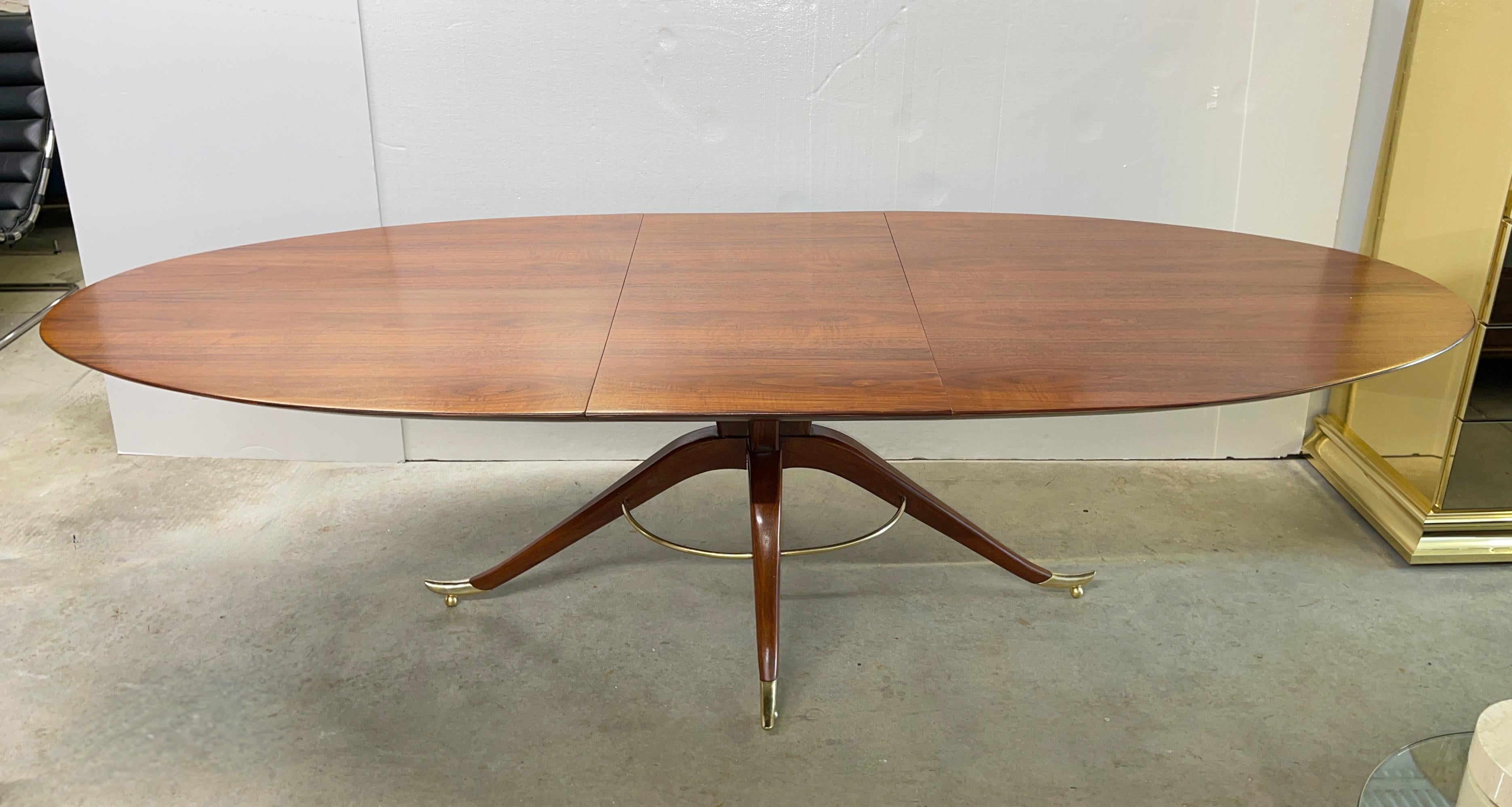 Elliptical Oval Dining Table by Adolfo Genovese for F&G Handmade Furniture 6