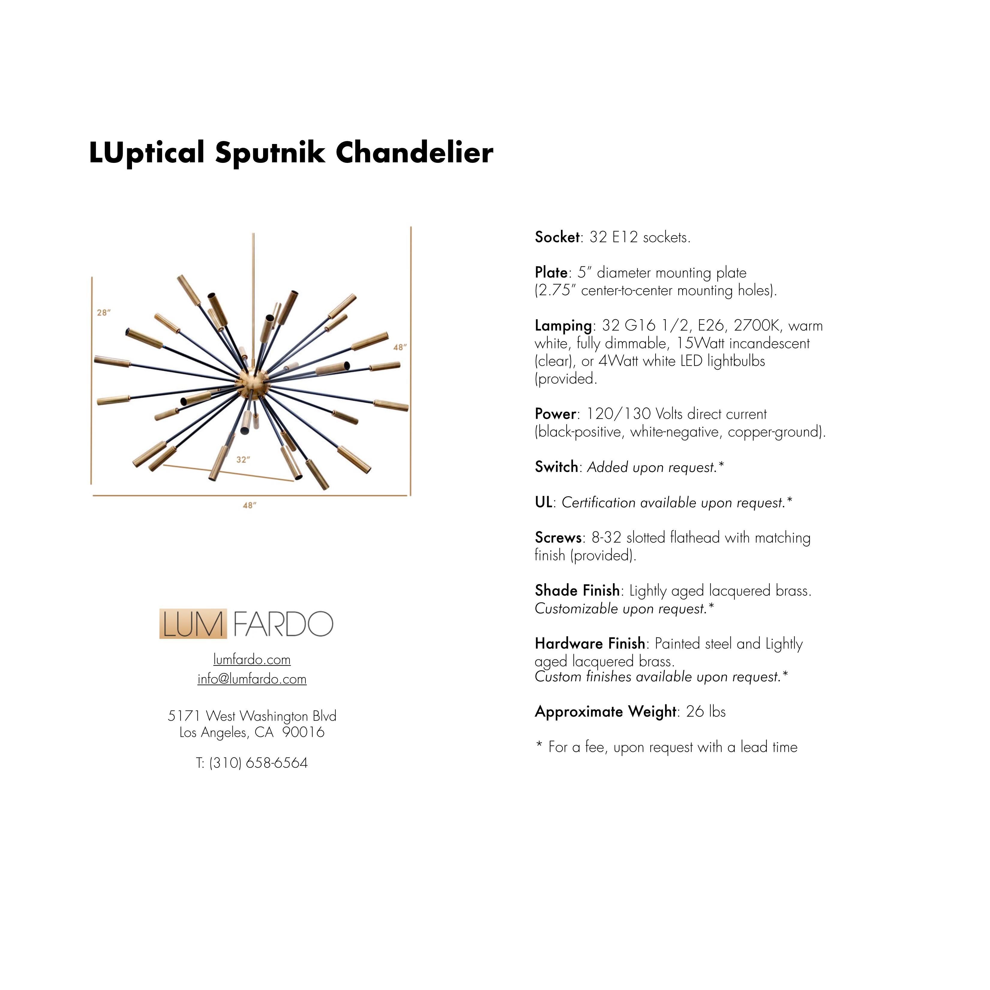 Lampadario LUptical Sputnik in vendita 4
