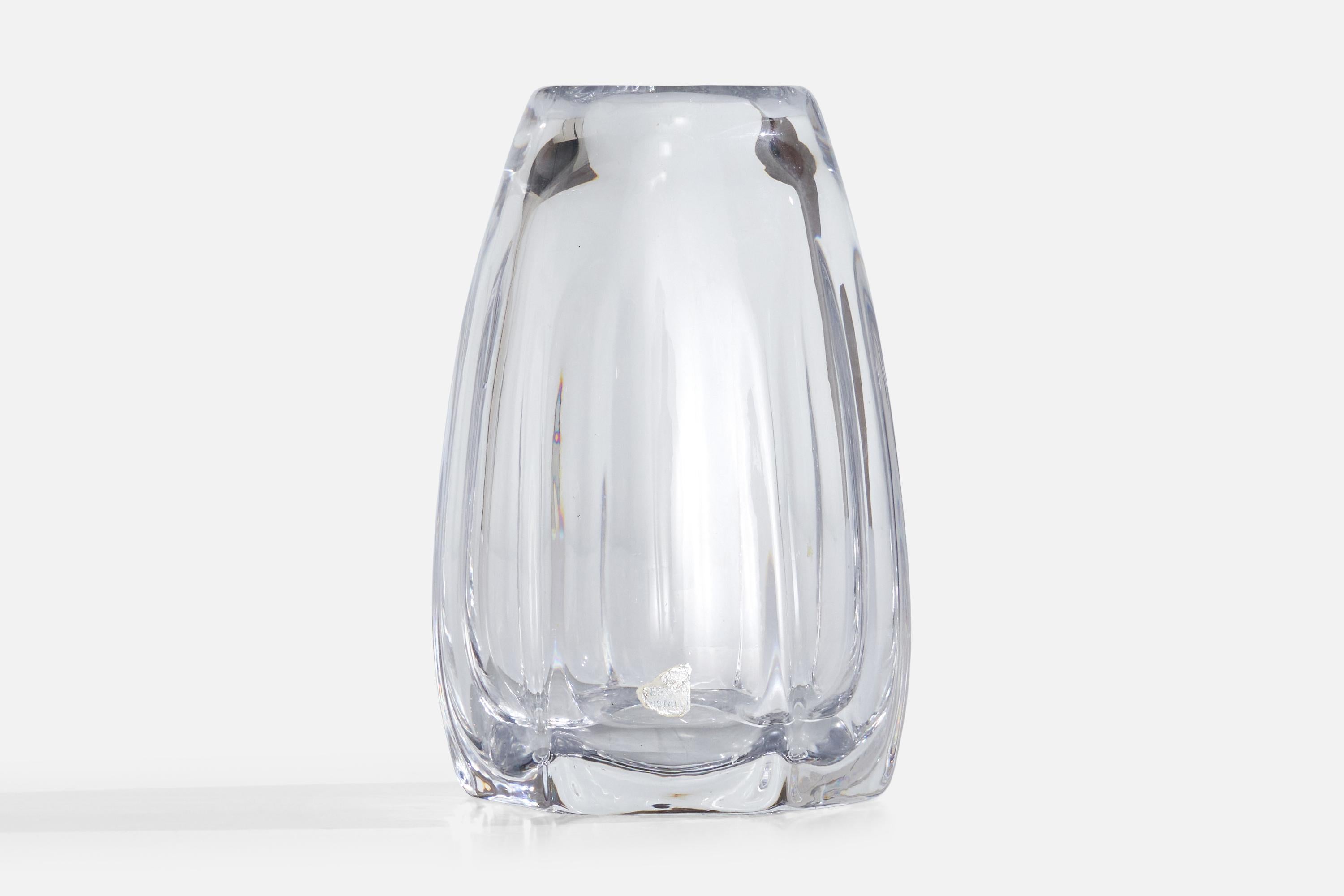 Svedese Ellis Bergh, Vaso, Vetro, Svezia, anni '40 in vendita