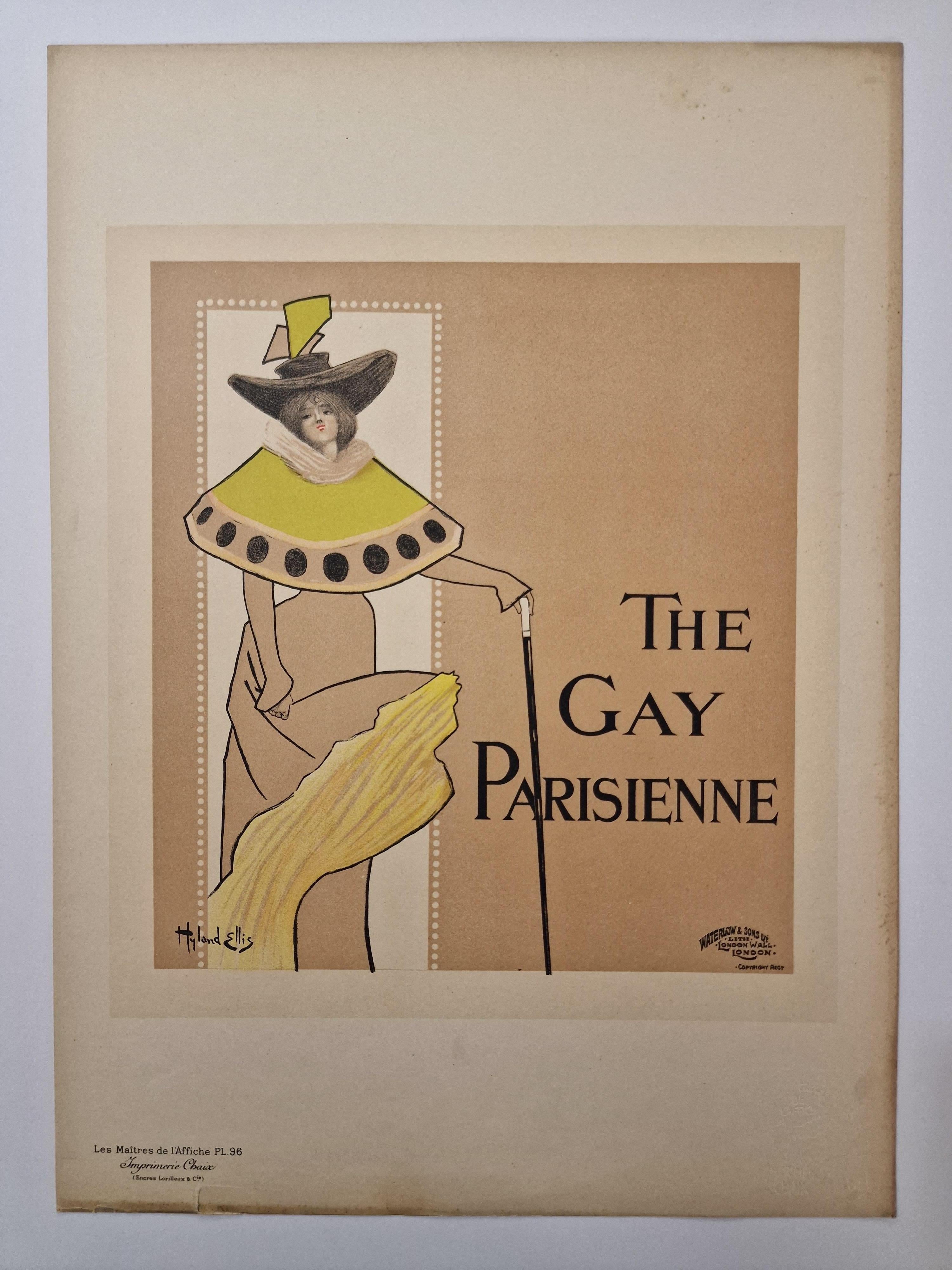 The Gay parisienne - Print by Ellis Hyland