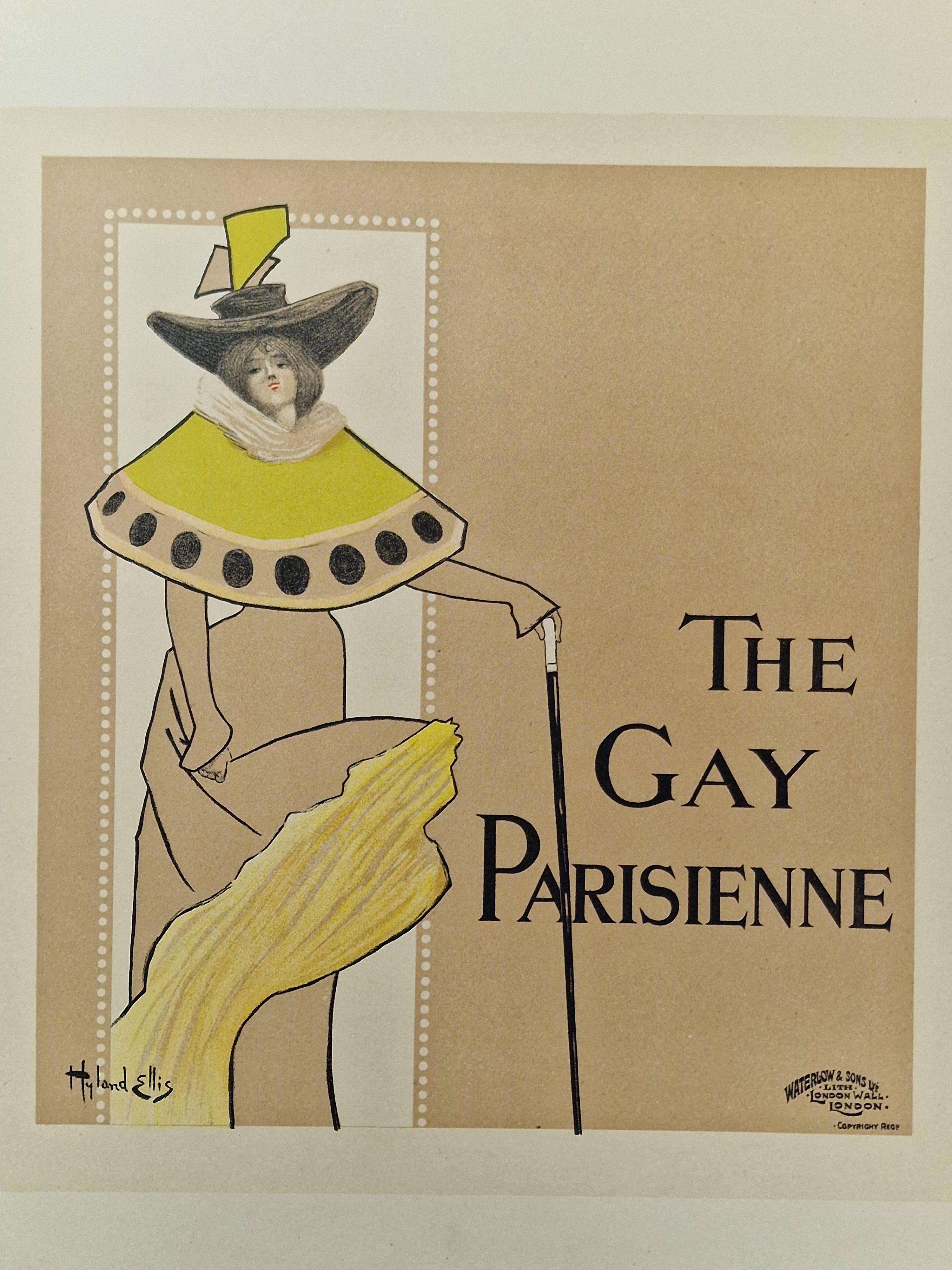Ellis Hyland Print - The Gay parisienne