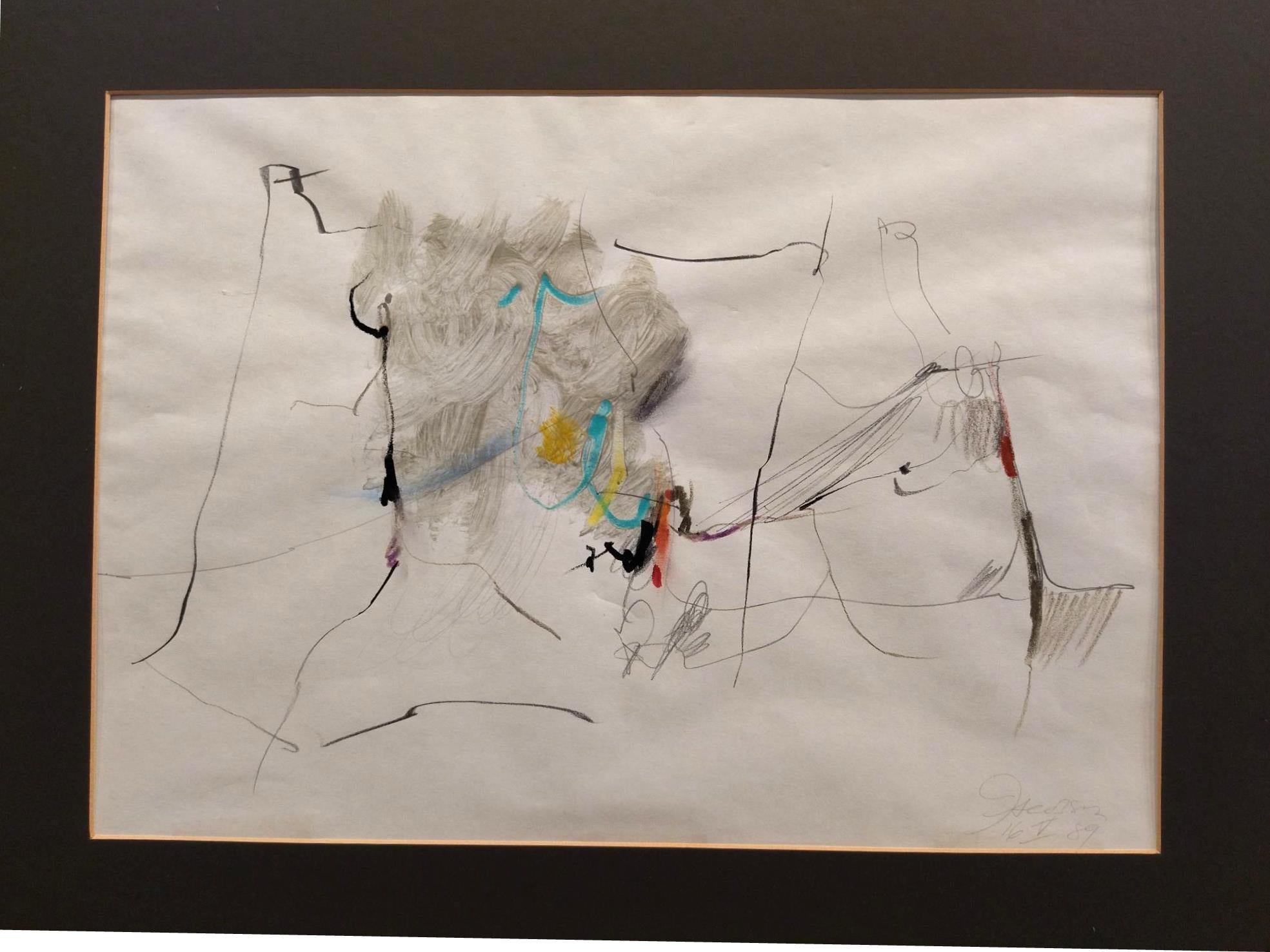 Abstract Painting di Ellis JACOBSON - E. Jacobson  Colori... pittura originale