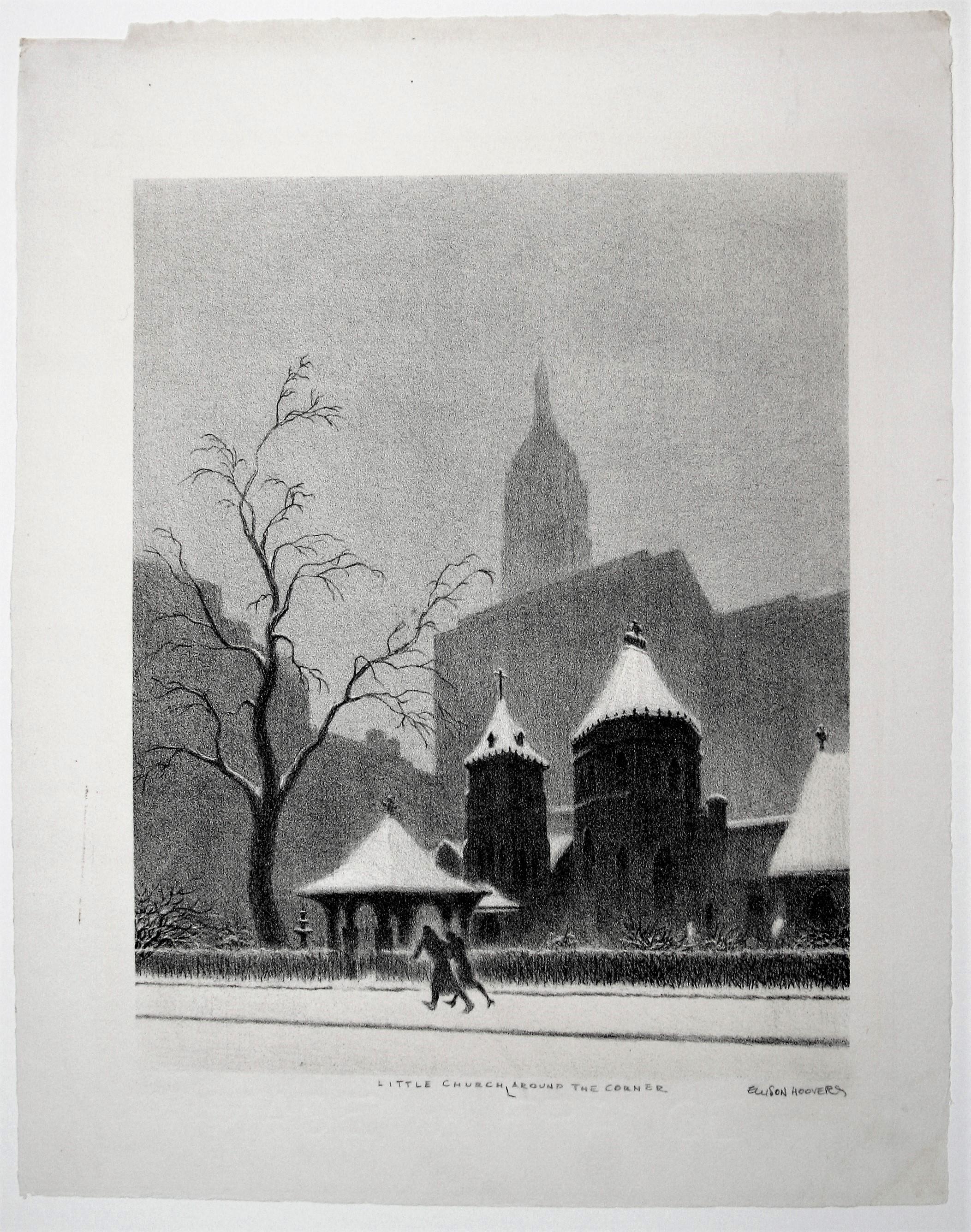 Little Church Around the Corner - Print by Ellison Hoover
